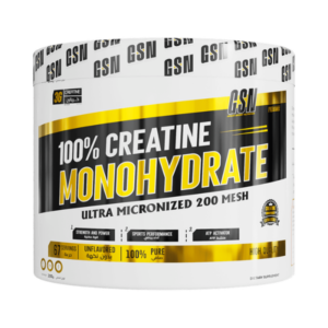 créatine monohydrate Tunisie, GSN creatine 200g, supplément sport Tunisie, force et puissance musculation, performance explosive, récupération athlétique.