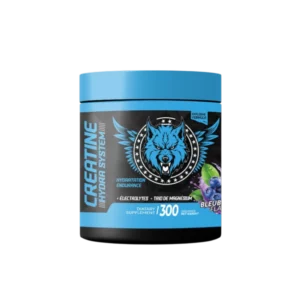 Crea Hydra System Tunisie, créatine + électrolytes American Wolf, hydratation endurance musculation, formule créatine performance, Muscle Nutrition Tunisie.