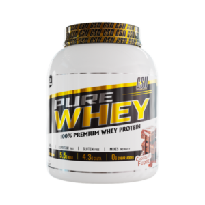 whey GSN Tunisie, pure whey protéines 900g, protéines lactosérum, BCAA et glutamine, récupération musculaire Tunisie, protéine post‑entraînement.