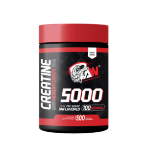 creatine monohydrate Tunisie, American Wolf creatine Monohydrate 500g, créatine performance musculation, supplément force endurance, énergie ATP musculation.