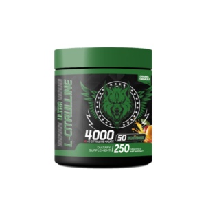 citrulline malate Tunisie, Ultra L-Citrulline 4000 American Wolf, pump musculaire pré-entraînement, endurance performance musculation, complément citrulline Tunisie.