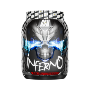 préworkout sans caféine Tunisie, preworkout stim free, GSN Inferno Stim Free, énergie entraînement sans stimulants, pompe musculaire Tunisie, pré‑entraînement focus.