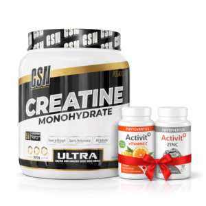 Creatine 500G GSN + Vit C + Zinc