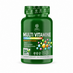 multivitamine Tunisie, multivitamine Perfect Nutrition, vitamines et minéraux Tunisie, multivitamine sport énergétique, complément micronutriments Tunisie.