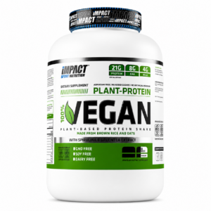 Impact Plant-Protein Vegan Tunisie, protéine végétale riz avoine tunisie, protéines vegan musculation, protéine sans lactose sans soja Tunisie, EAA BCAA protéine vegan, récupération musculaire vegan.