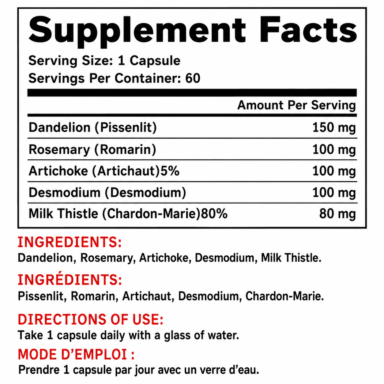 Detox Revolution - 60 Caps - GSN – Image 2