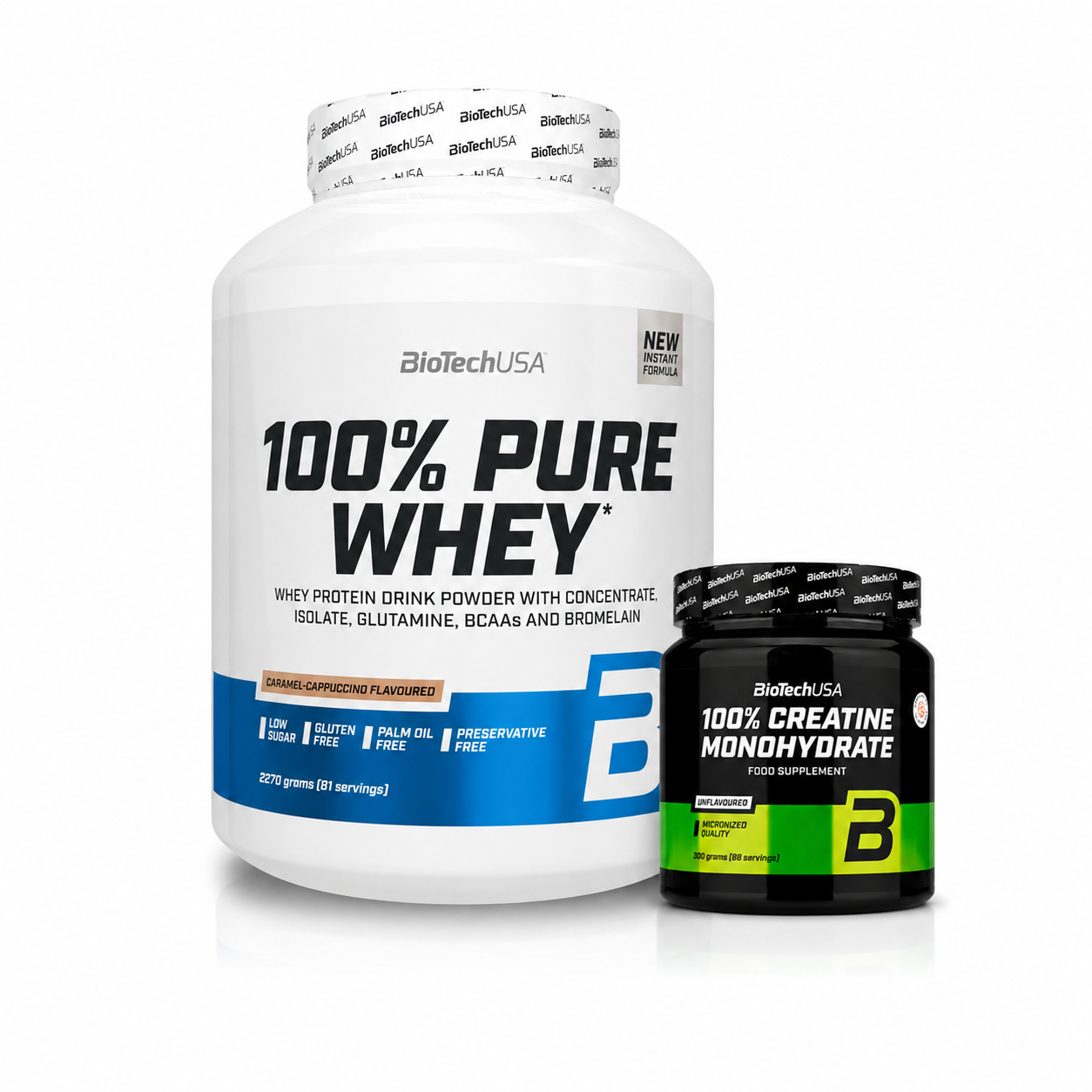 Pack Whey Créatine Tunisie BioTechUSA Whey Tunisie