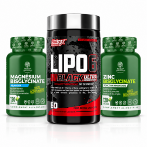 Lipo 6 Black Ultra Concentrate 60 Caps Nx. + Zinc Bisglycinate 120 Caps + Magnesium Bisglycinate 120 Caps P.N.