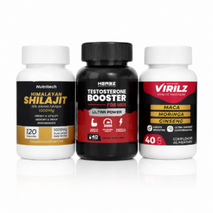 Pack Vitalité Homme Tunisie | Shilajit + Testo Booster + Virilz